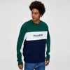 P&B Green With Color Block Sweatshirt 947