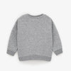 ZR Black Embraided Face Grey Sweatshirt 3074