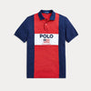 US Flag Embroided Red and Blue Polo 1625  6109