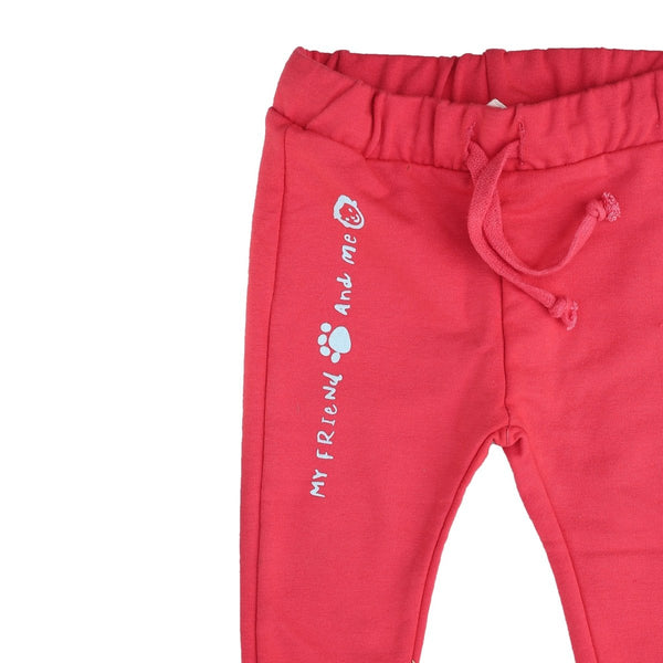 ZR My Friend Print Pink Trouser 3169