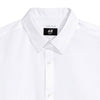 H&M Easy Iron White Slim Fit  Casual Shirt