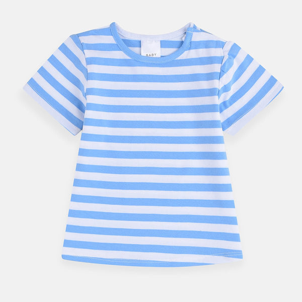TRG Blue & White Stripe Tshirt 3761