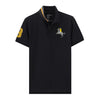 GRN Golden Embroidery Napoleon Black Polo With Golden Arm Patch