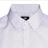 H&M White Doted Easy Iron Casual Shirt (Cut Label)