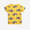 NXT Police Car Print Yellow Tshirt 4100