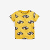 NXT Police Car Print Yellow Tshirt 4100