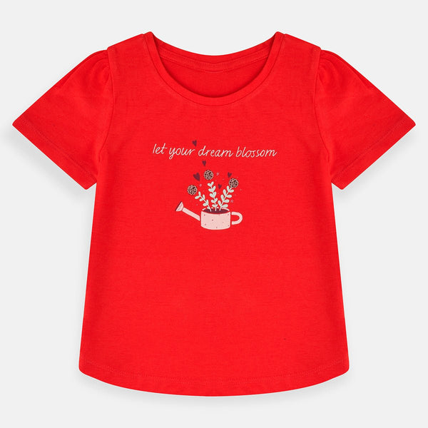 PLM Let Your Dream Blossom Red Top 3764