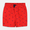 CRT Navy Sharks Red Cotton Shorts 4000