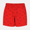 CRT Navy Sharks Red Cotton Shorts 4000