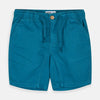 FZK Cotton Teal Wash Edge Shorts 3980