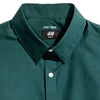H&M Easy Iron Green Casual Shirt