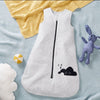 LPU Embroidered Cloud Fluffy Grey Baby Sleeping Bag 7874