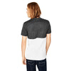 ZR Man Jacquard Texture Grey T Shirt