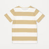 OK Slub Mustard & White Stripe Pocket Tshirt 4214