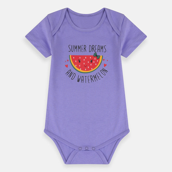 B.X Summer Dreams & Watermelon Purple Body Suit 4206