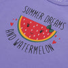 B.X Summer Dreams & Watermelon Purple Body Suit 4206