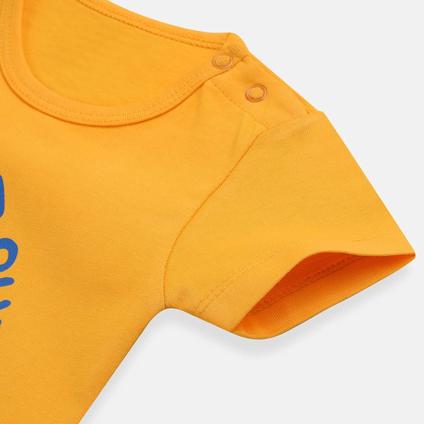B.X Watch Out Shark Yellow Body Suit 4207