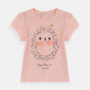 KB Hedge tock Pom Pom Light Pink Tshirt 4106