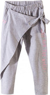 Girls Run the World Print Side Style Grey Legging 4410