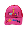 Unicorn Design Dark Pink Cap 9171