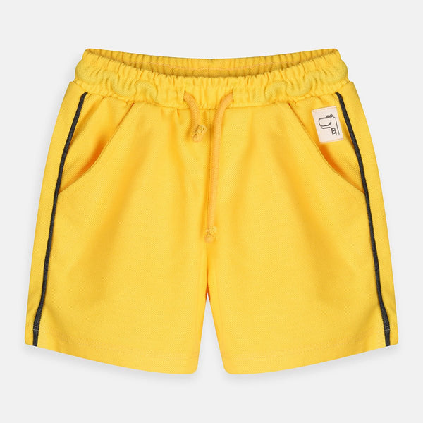 ZR Side Piping Yellow Shorts 4279