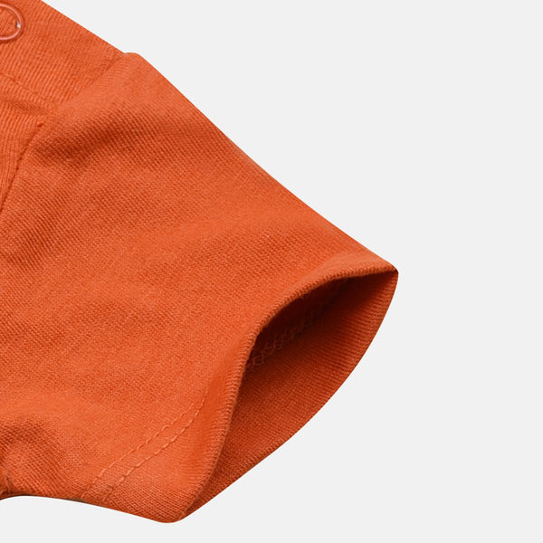 B.X Squirrel Papa Orange Body Suit 4590