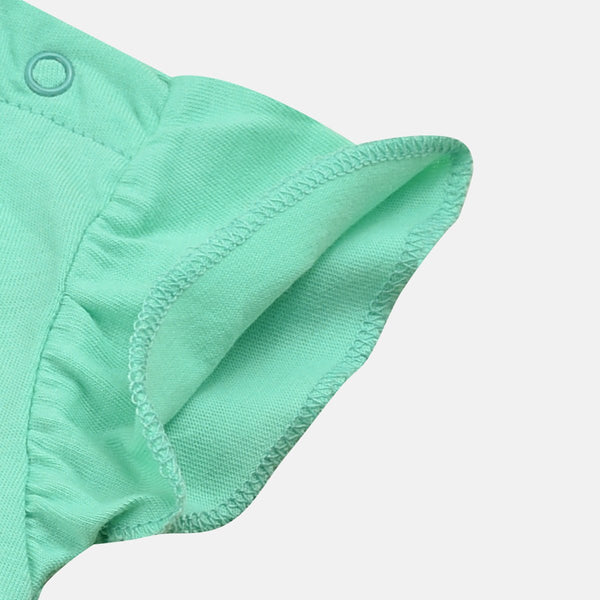 B.X Mummy Thinks Amazing Sea Green Body Suit 4586