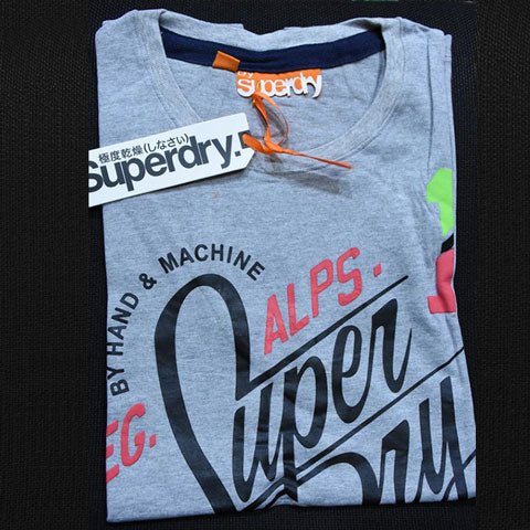 SD Tee Shirt Grey With Black