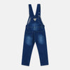 OSH Double Shade Front Pocket Dark Blue Denim Dungaree 4593