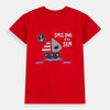 B.X Sailing Of The Sea Red Tshirt 4676