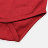 B.X Owl & Deer Texture Textured Dark Red Body Suit 4679