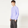 ZR Man Slim Fit Oxford Shirt Dark Blue