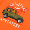 B.X Adventure Jeep Orange Tshirt 4820