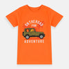 B.X Adventure Jeep Orange Tshirt 4820