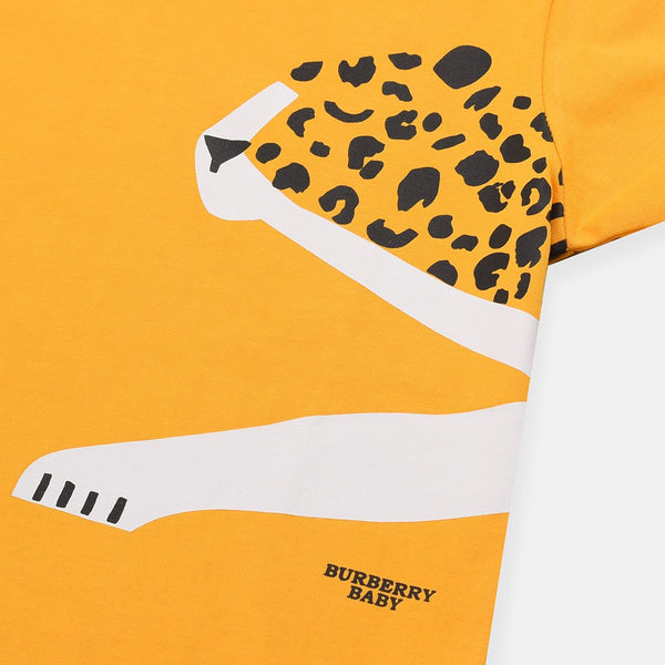 B.X My Leopard Yellow Tshirt 4826