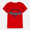 B.X Super Hero Printed Red Tshirt 5047