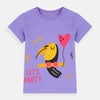 B.X Lets Party Purple Tshirt 5046