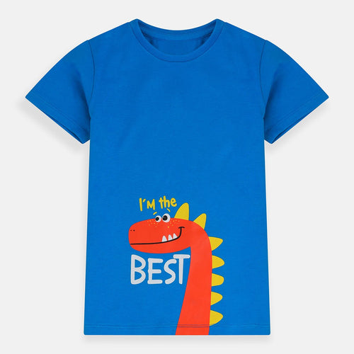B.X I M The Best Royal Blue Tshirt 5094