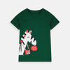 B.X Snap Happy Zebra Green Tshirt 7070