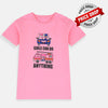 B.X Girls Can Do Anything Pink Tshirt 7040