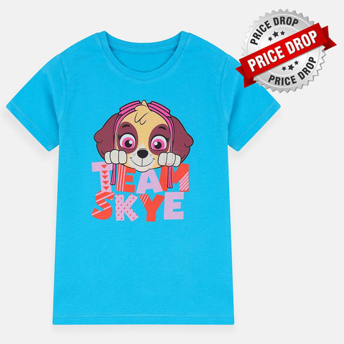 B.X Team Skye Puppy Sky Blue Tshirt 7039
