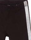 LS Silver Side tape Black Legging 4377