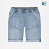 JP Dotted Cord Light Weight Ice Blue Denim Shorts 9302