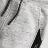 ZR Enjoy What You Do Print Curve Pocket Grey Trouser 8225