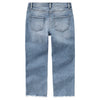 BW Washed Blue Rough Bottom Denim Plazo 9614