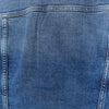 H Copper Button Mid Blue Denim Jacket 8284