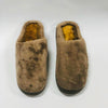 Simple Brown Warm Brown Winter Slippers 8302