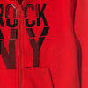 L&S Rock NY Red Hoodie 656