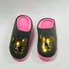 RE Mickey Sequins Warm Grey Winter Slippers 8325