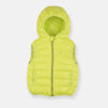 UCB Fluorescent Green Sleeveless Puffer Jacket 8345